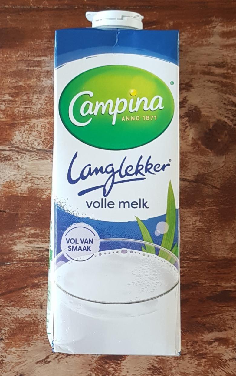 Fotografie - Langlekker volle melk Campina