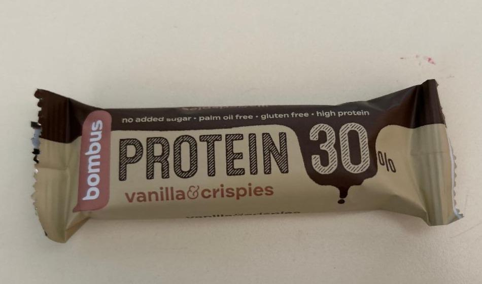 Fotografie - Protein 30% vanilla & crispies Bombus