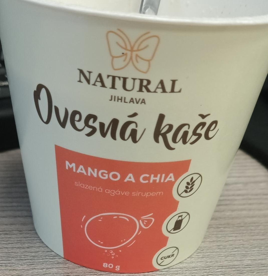 Fotografie - Ovesná kaše Mango a Chia Natural Jihlava