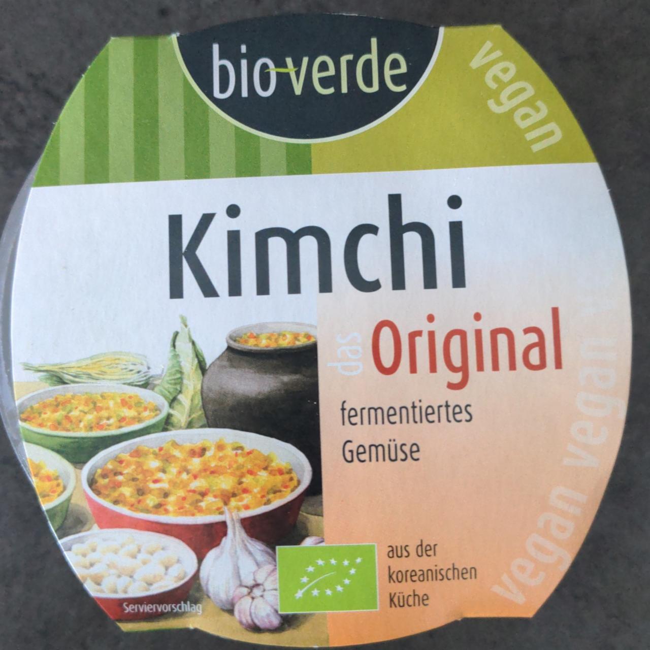 Fotografie - Kimchi original bio verde