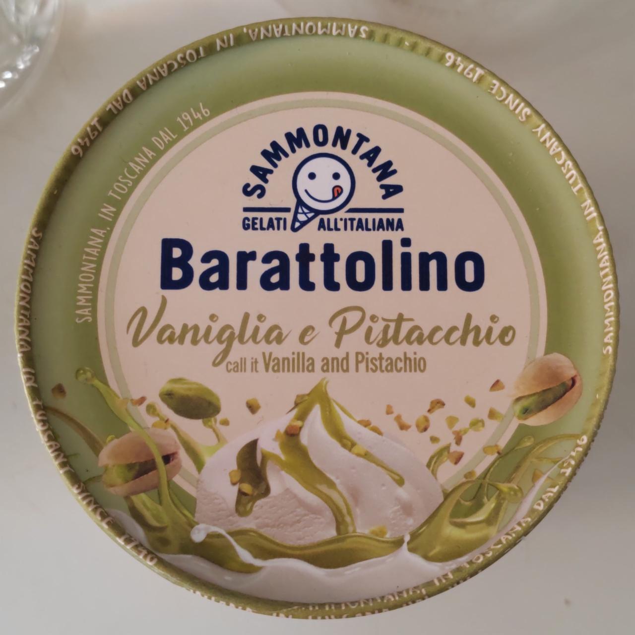 Fotografie - Barattolino Vaniglia e Pistacchio Sammontana