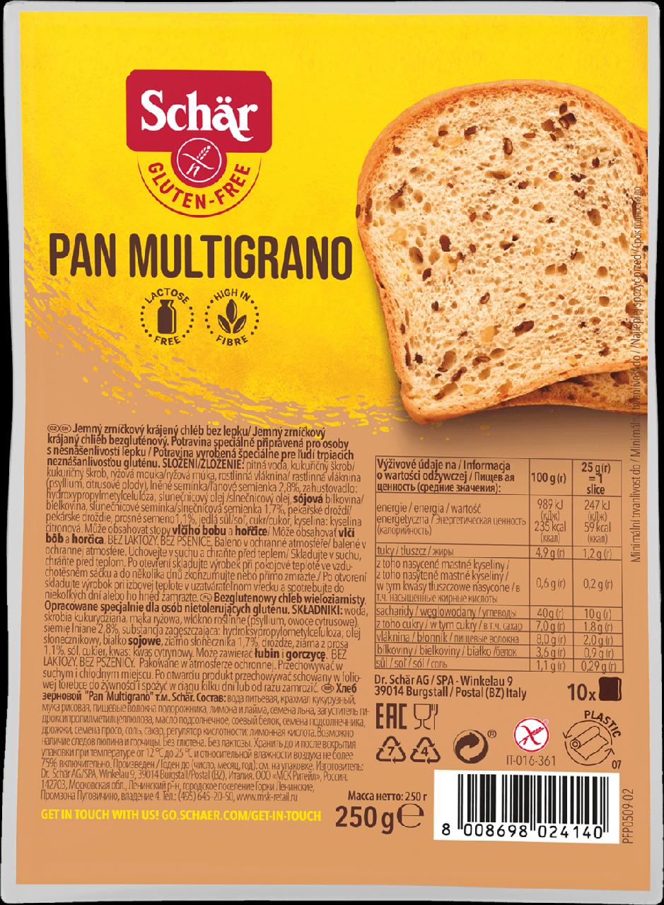 Fotografie - Pan multigrano gluten-free Schär