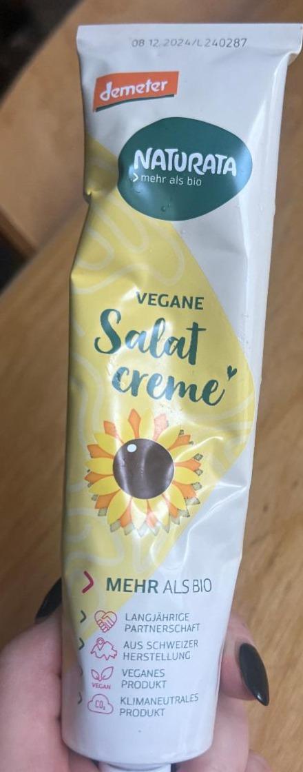 Fotografie - Naturata Vegane Salat creme demeter