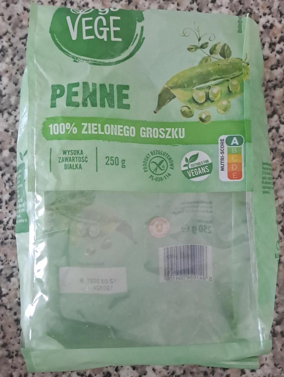 Fotografie - Penne 100% Zielonego Groszku go Vege