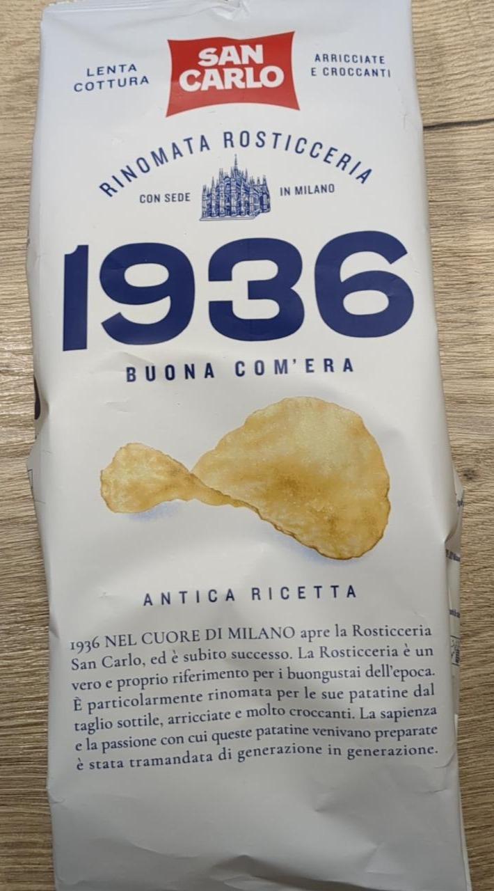 Fotografie - 1936 Antica Ricetta San Carlo