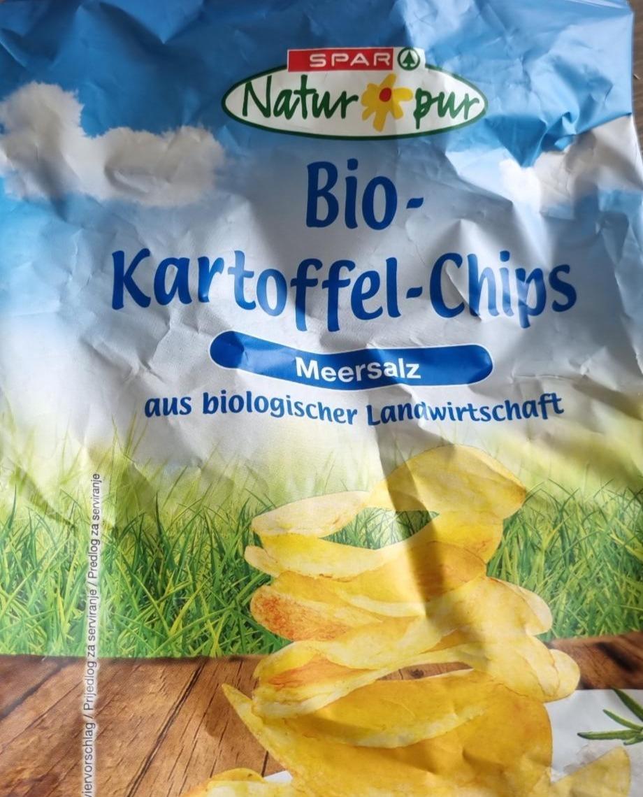 Fotografie - Bio-Kartoffel-Chips Meersalz Spar Natur pur