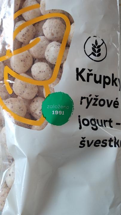 Fotografie - Křupky rýžové jogurt - švestka