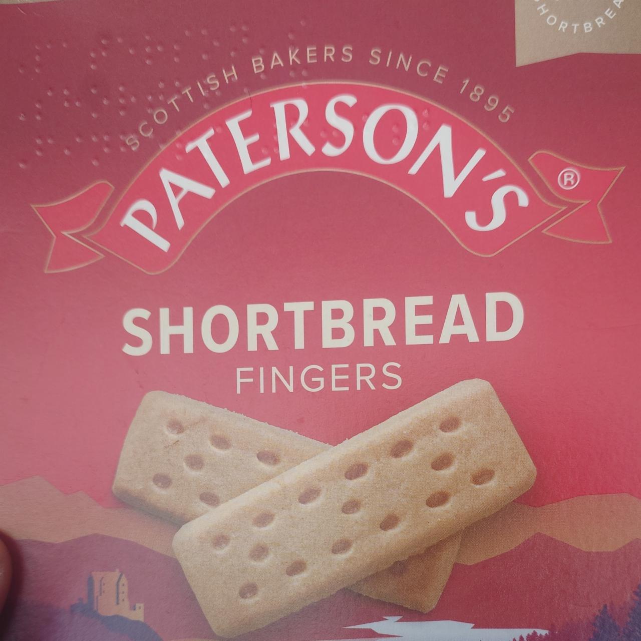 Fotografie - Shortbread Fingers Paterson's