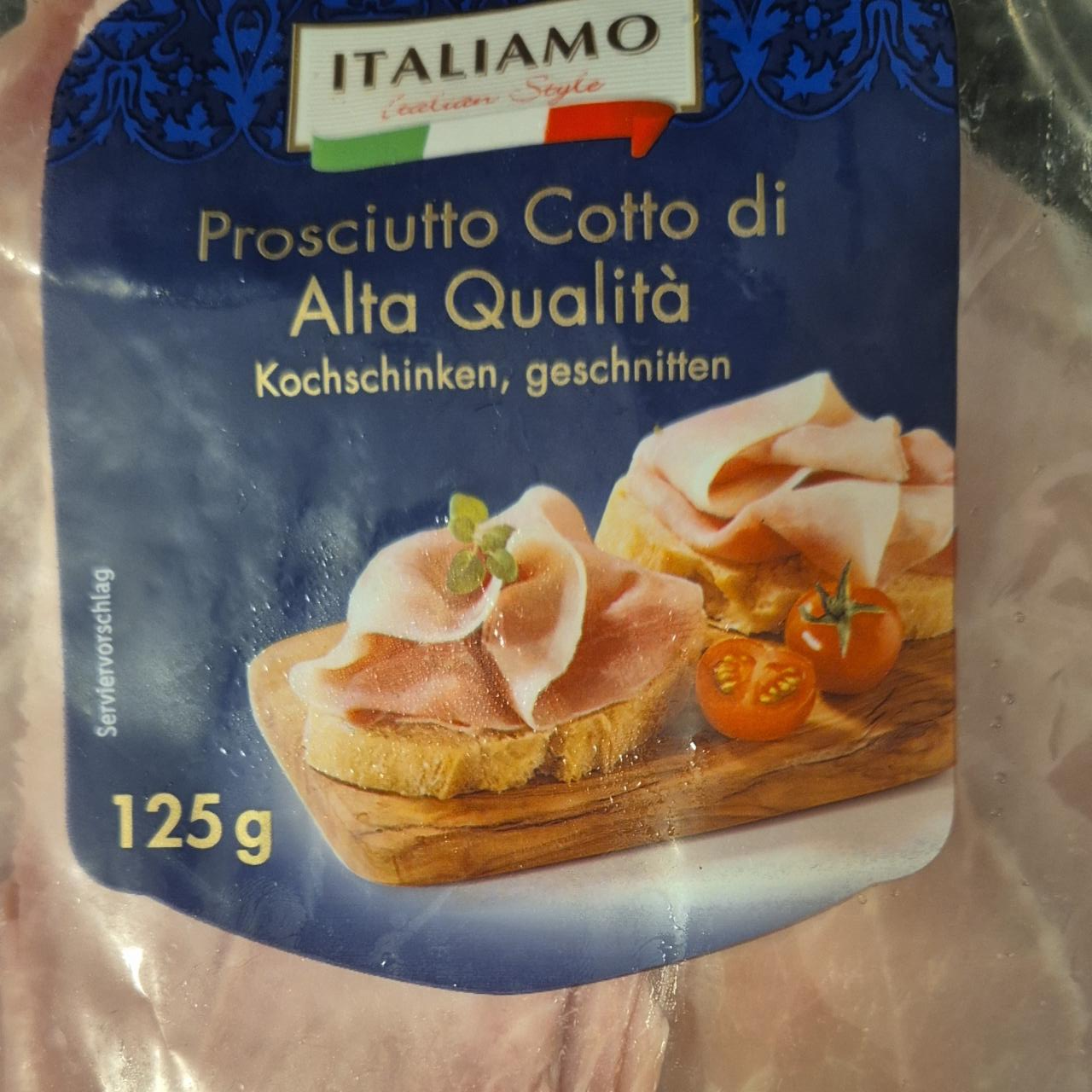 Fotografie - Prosciutto cotto di alta qualità Italiamo