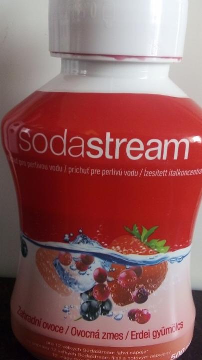 Fotografie - Zahradní ovoce Sodastream