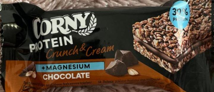 Fotografie - Protein crunch & cream chocolate Corny