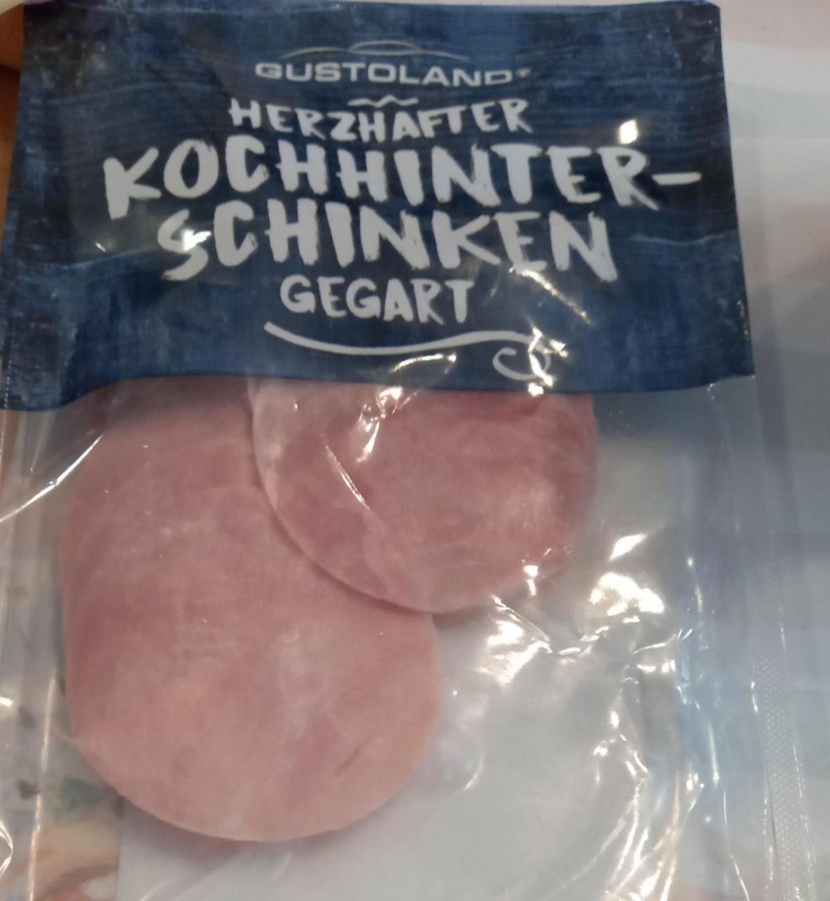 Fotografie - Herzhafter Kochhinterschinken gegart Gustoland