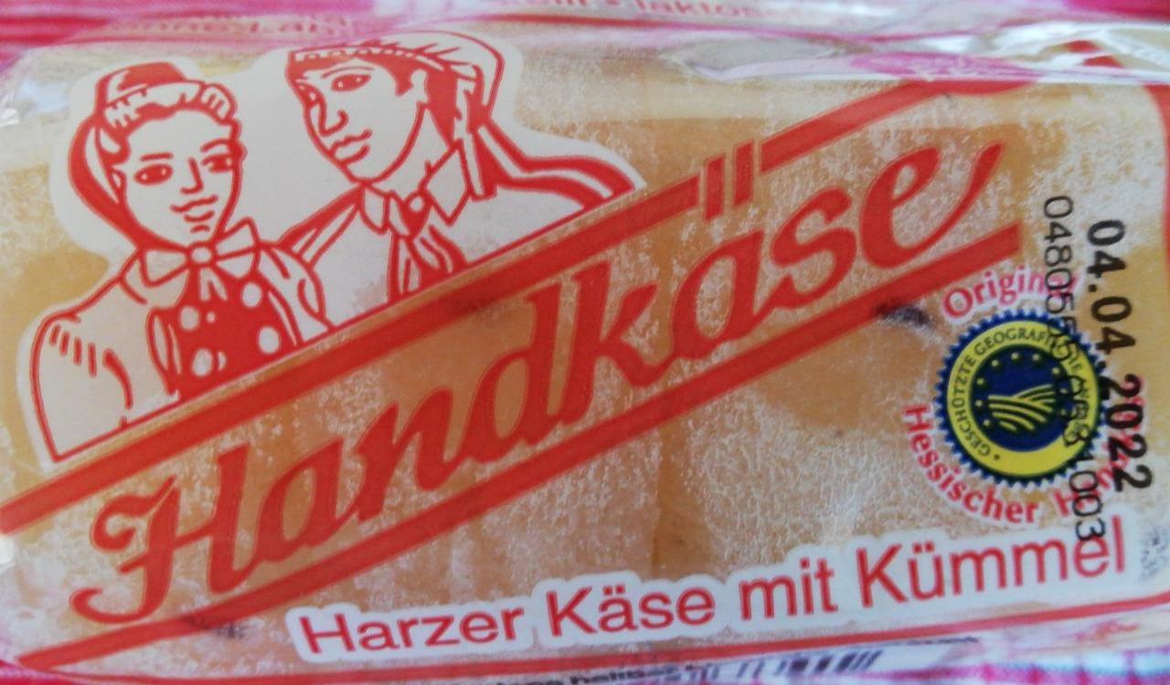 Fotografie - Harzer Käse mit Kümmel Birkenstock