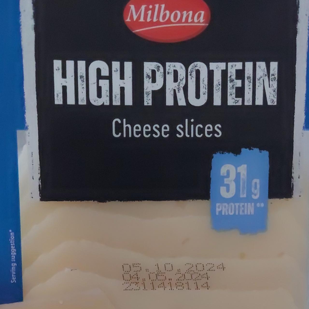 Fotografie - High Protein Cheese slices Milbona