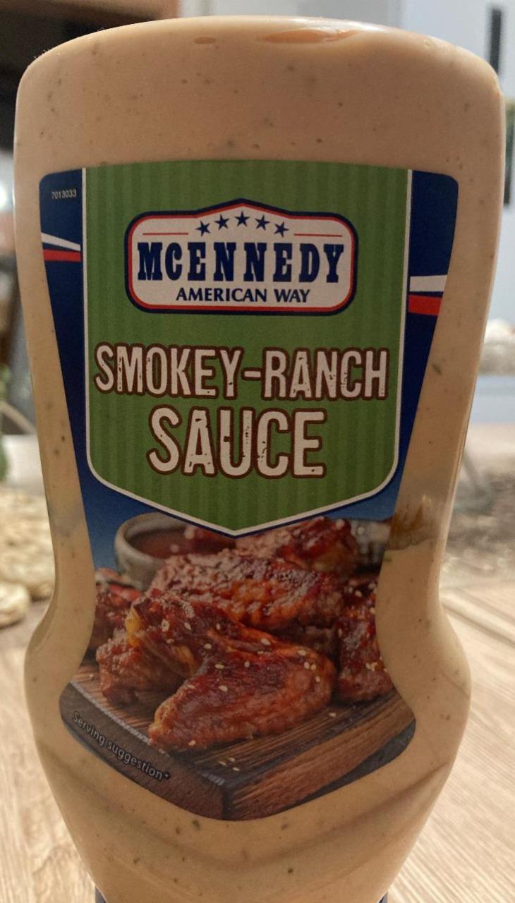 hodnoty Sauce - kalórie, Smokey-Ranch a kJ McEnnedy nutričné