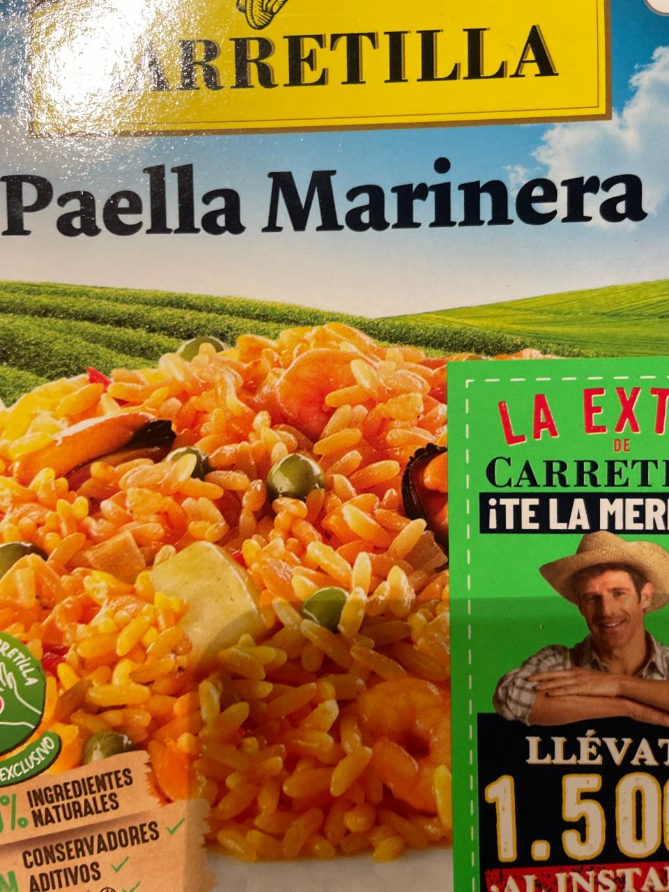 Fotografie - Paella Marinera Carretilla