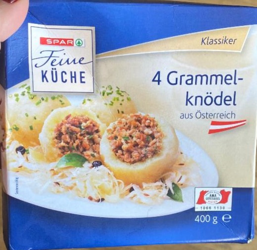 Fotografie - 4 Grammelknödel Spar feine küche