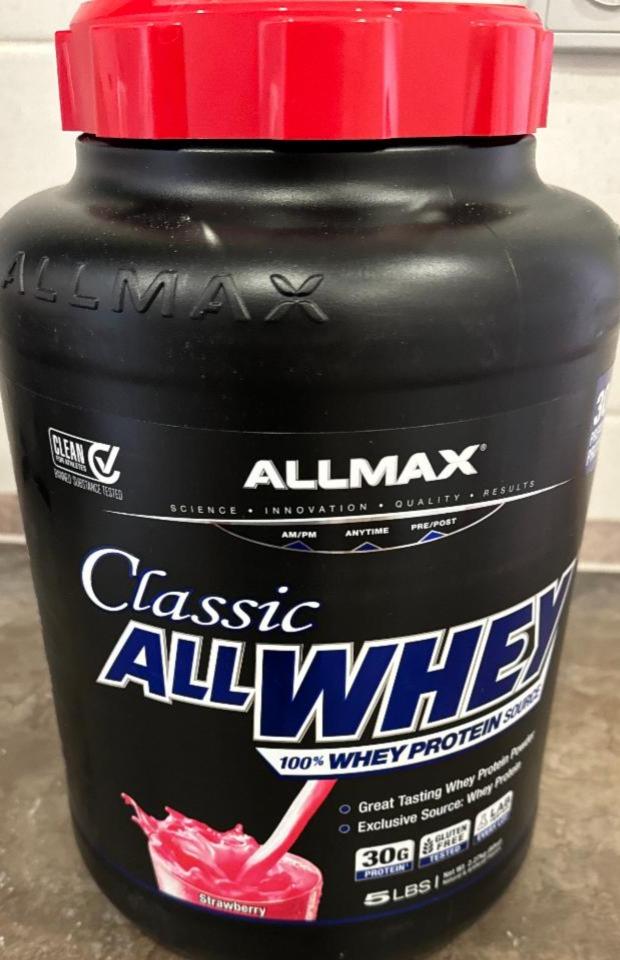 Fotografie - Classic All Whey All Max Strawberry