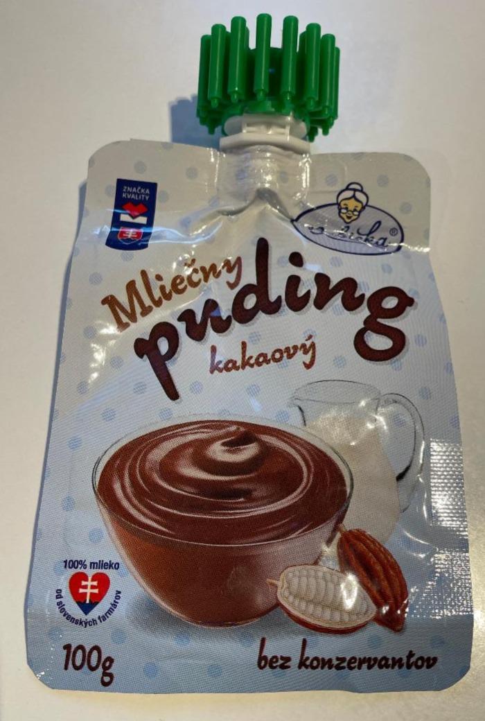 Fotografie - Mliečny puding kakaový Babička