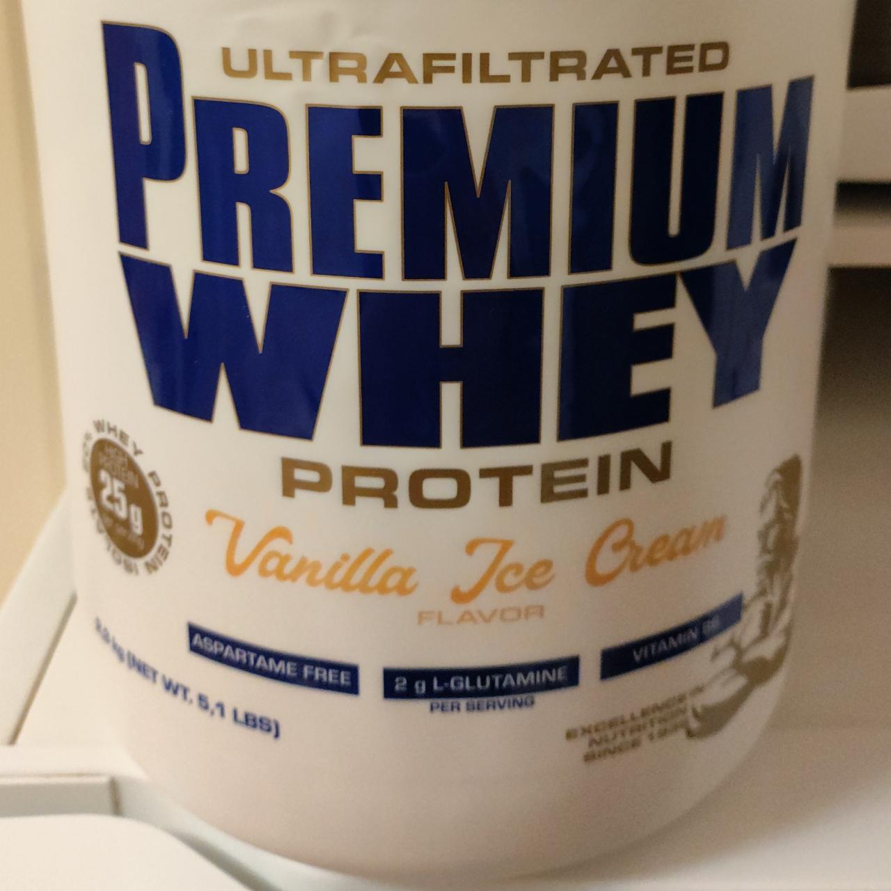 Fotografie - Premium Whey Protein Vanilla Ice Cream Weider