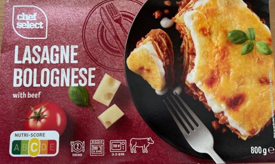 Fotografie - Lasagne bolognese with beef Chef Select