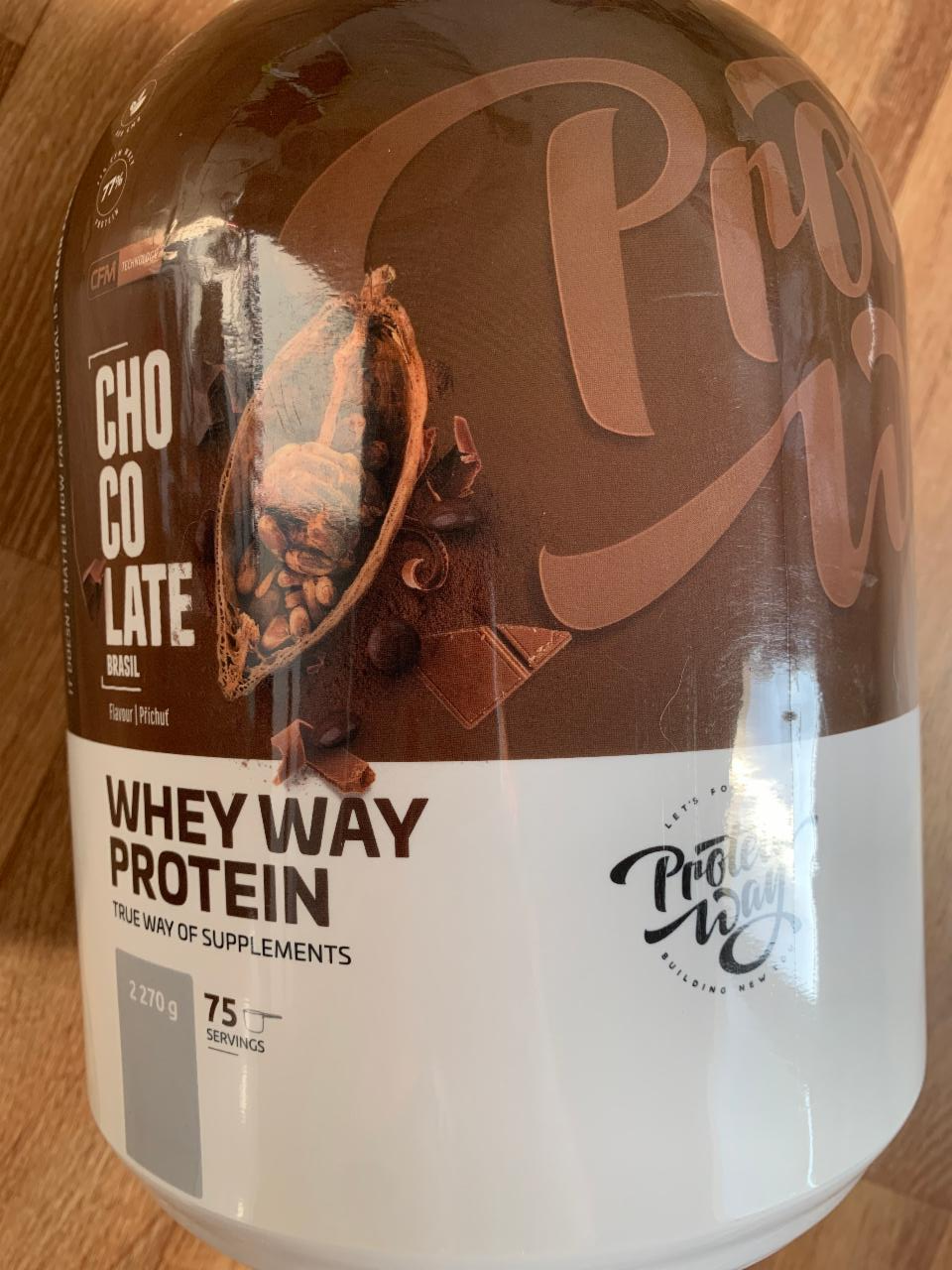 Fotografie - Whey Way Protein Brasil Chocolate