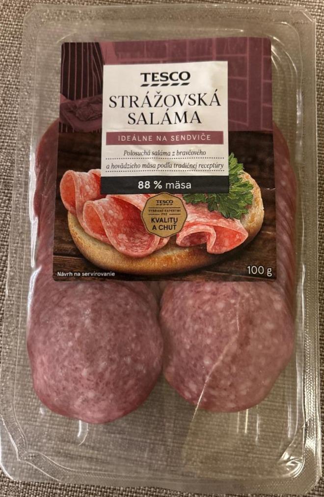 Fotografie - Strážovská saláma Tesco