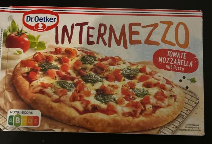 Intermezzo Tomate mozzarella mit nutričné kJ - Pesto a hodnoty Dr.Oetker kalórie
