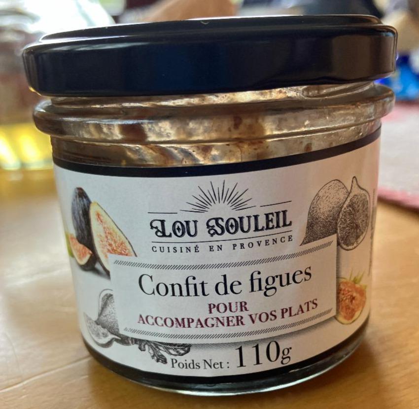 Fotografie - Confit de figues Lou Souleil