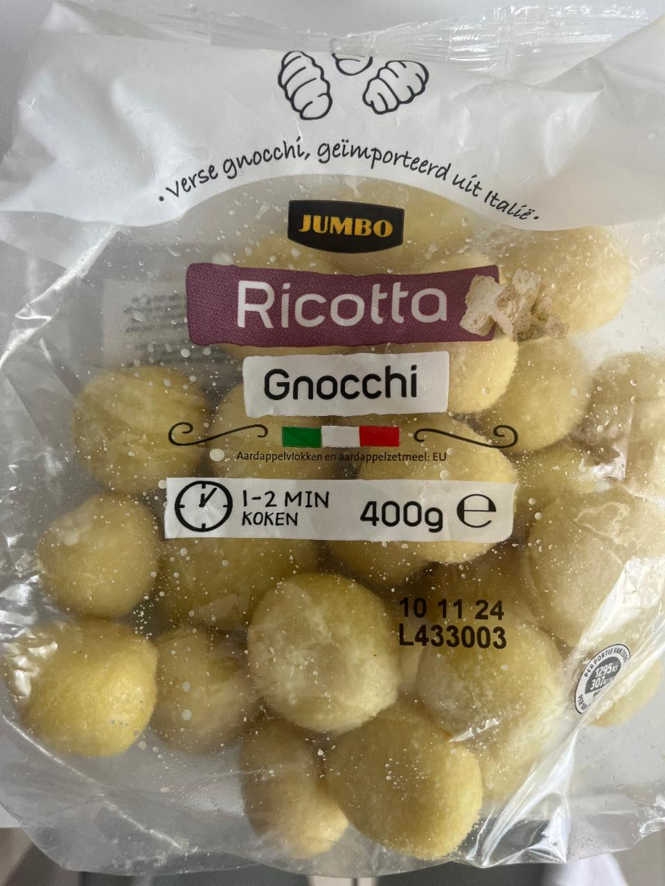 Fotografie - Ricotta Gnocchi Jumbo