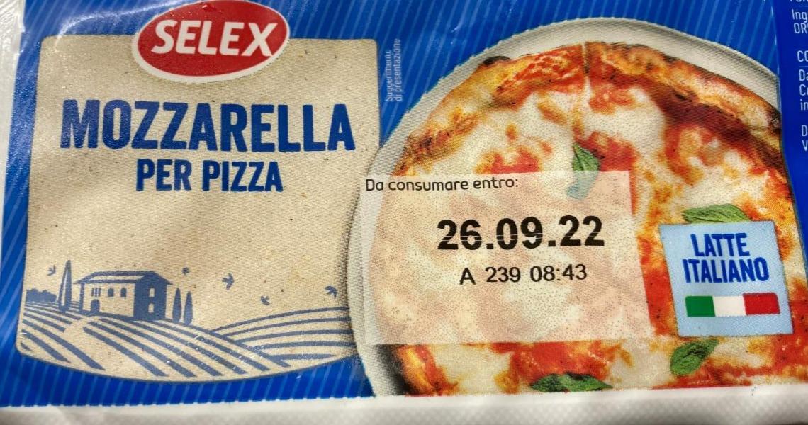 Fotografie - Mozzarella per pizza Selex