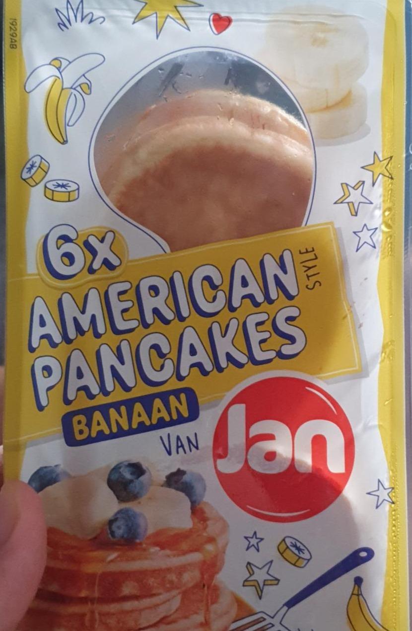 Fotografie - American Style Pancakes Banaan Jan