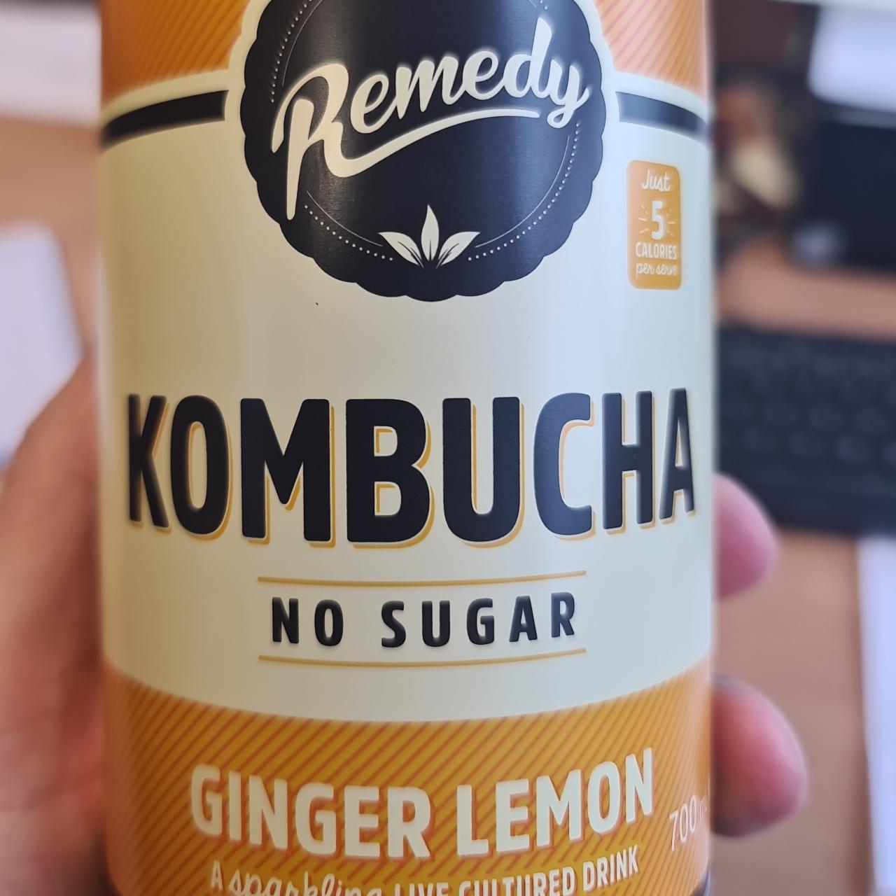 Fotografie - Kombucha Ginger Lemon Remedy