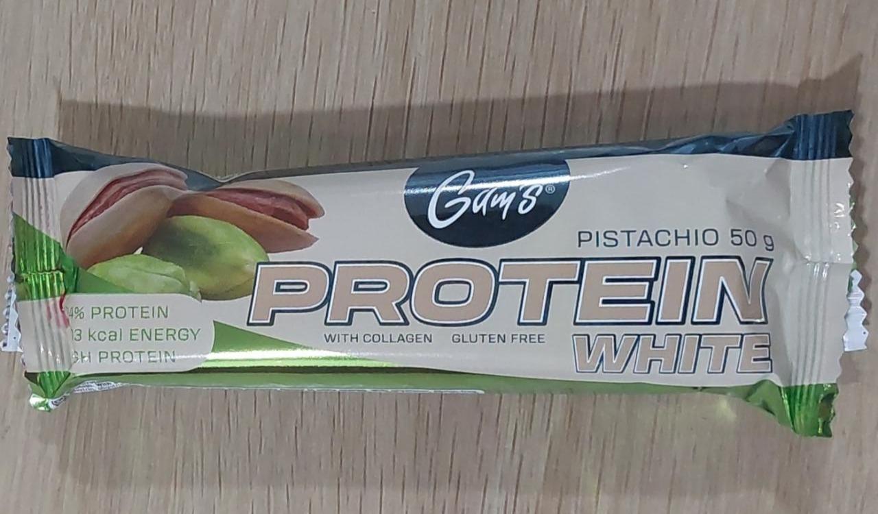 Fotografie - Protein white pistachio Gam's