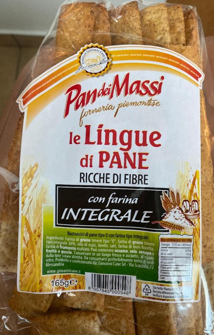 Fotografie - le Lingue di Pane Pan dei Massi