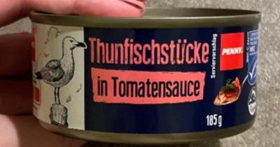 Fotografie - Thunfischstücke in Tomatensauce Penny