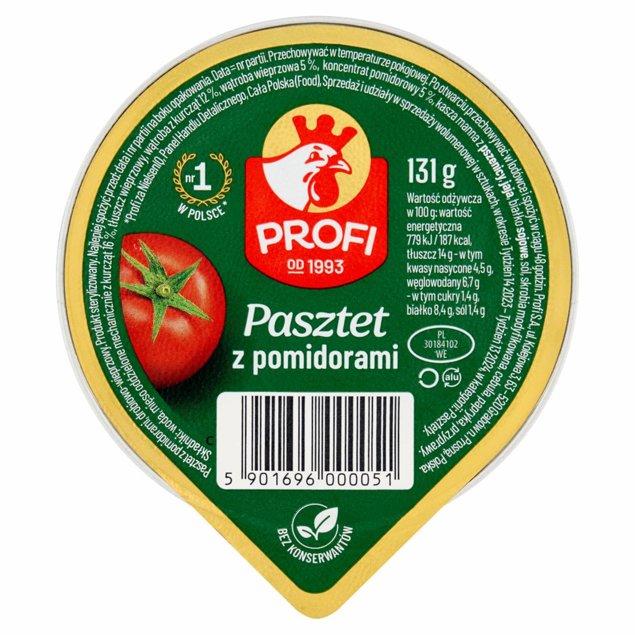 Fotografie - Pasztet z pomidorami Profi