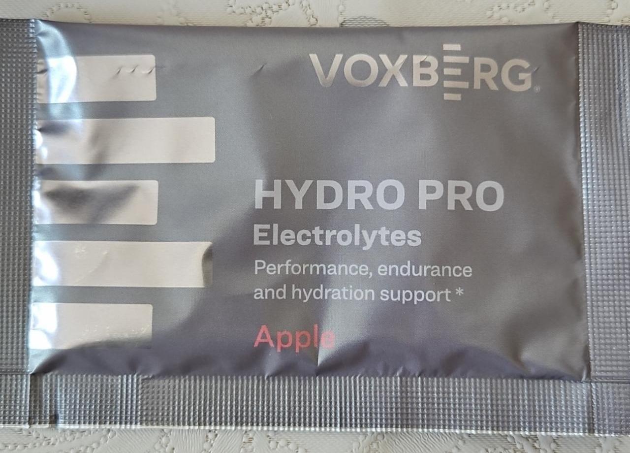 Fotografie - Hydro Pro Electrolytes Apple Voxberg