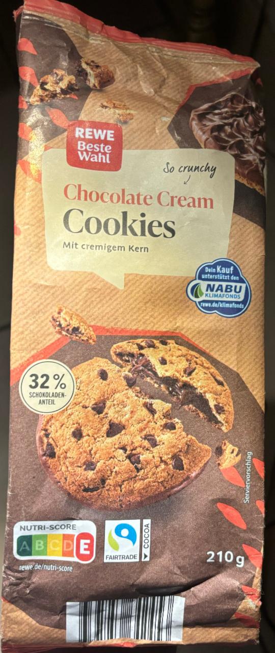 Fotografie - Chocolate Cream Cookies Rewe