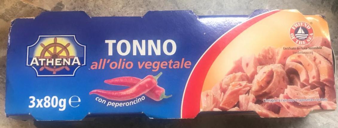 Fotografie - Tonno all'olio vegetale con peperoncino Athena