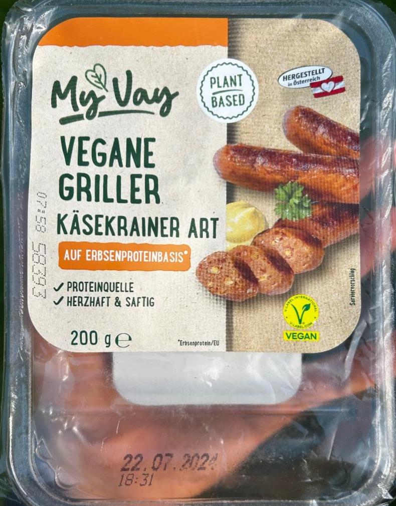 Fotografie - Vegane Griller Käsekreiner Art My Vay