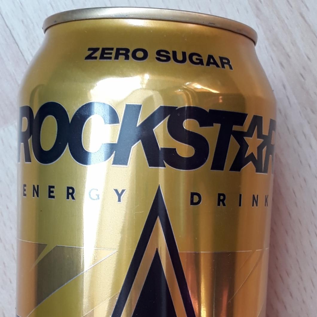 Fotografie - Energy drink zero sugar Rockstar