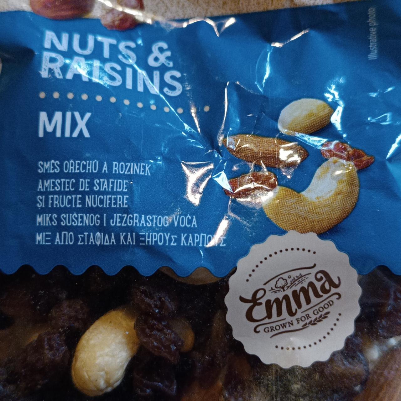 Fotografie - Nuts & raisins mix Emma Grown For Good