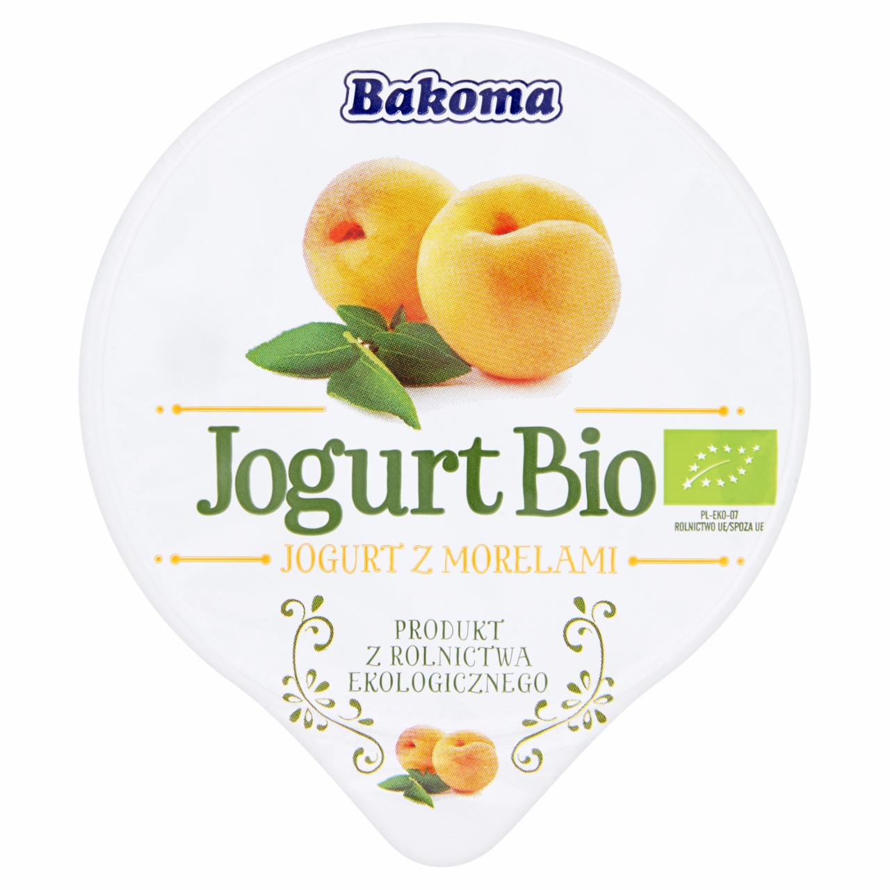 Fotografie - Jogurt Bio z morelami Bakoma