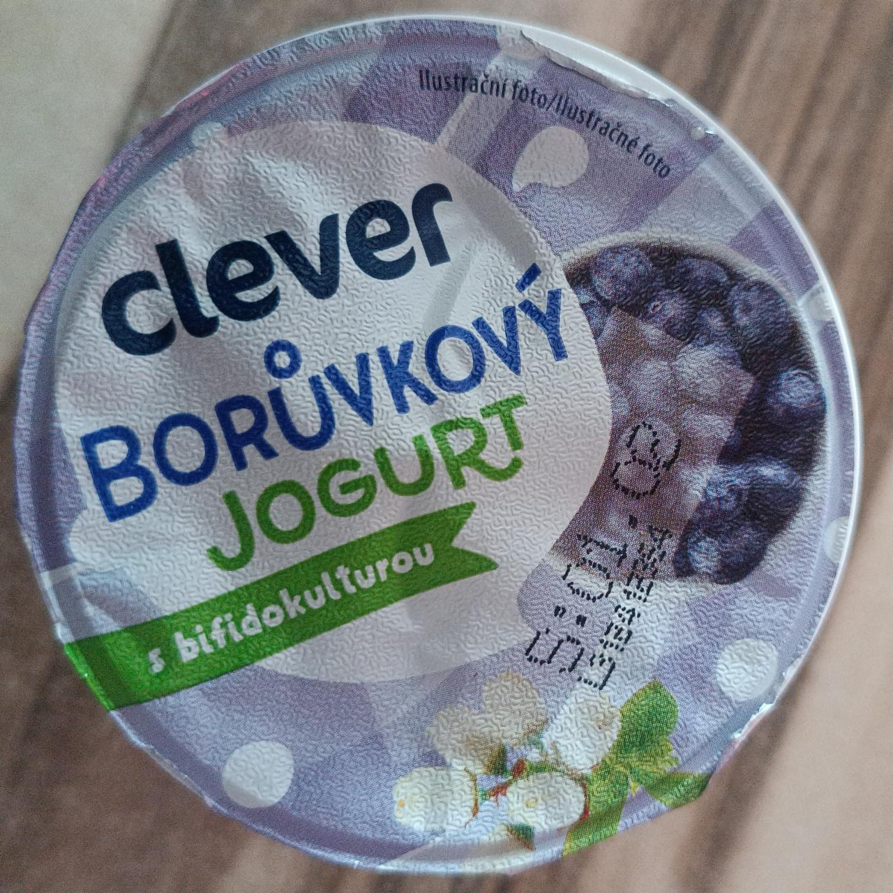 Fotografie - Borůvkový jogurt s bifidokulturou Clever