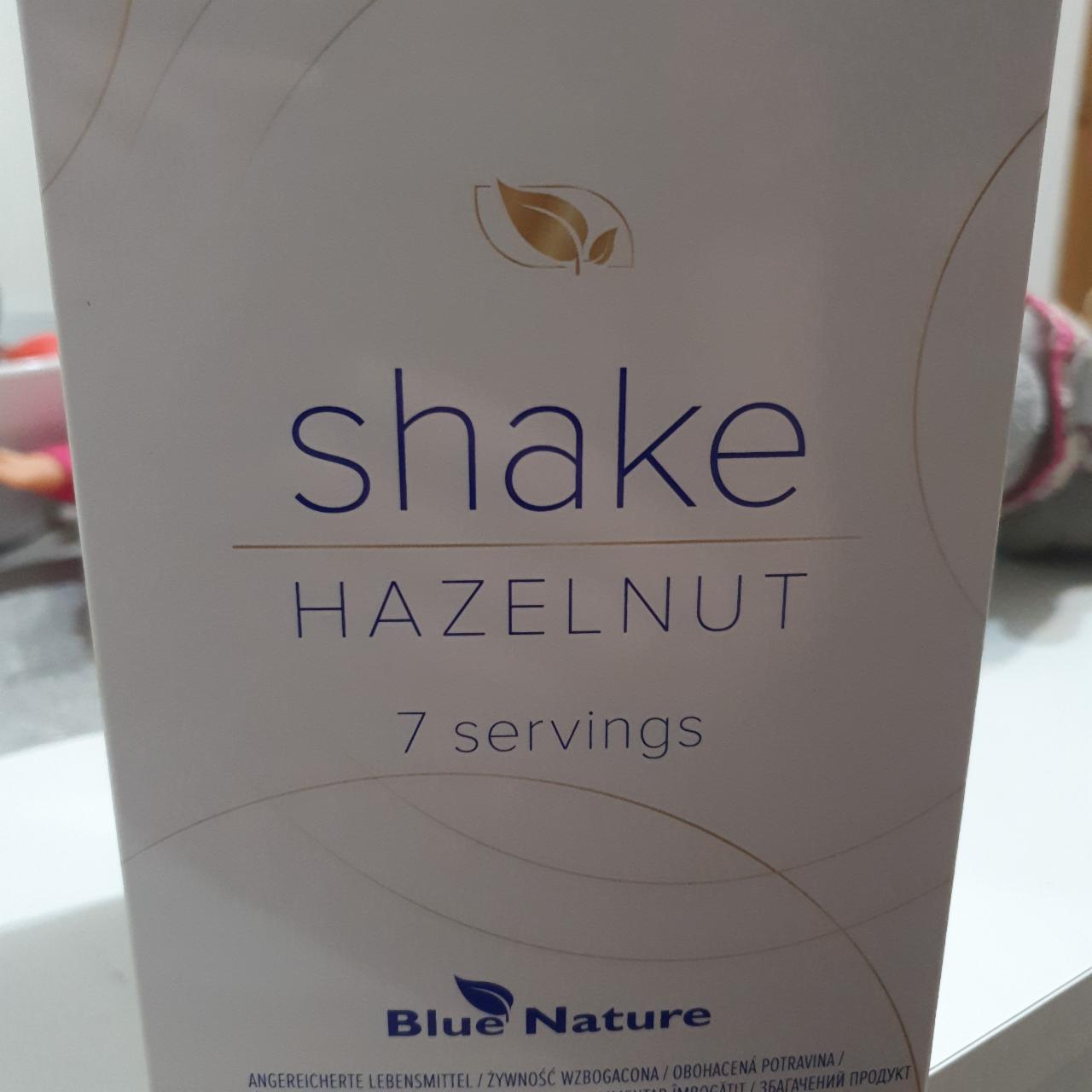 Fotografie - Shake hazelnut Blue Nature