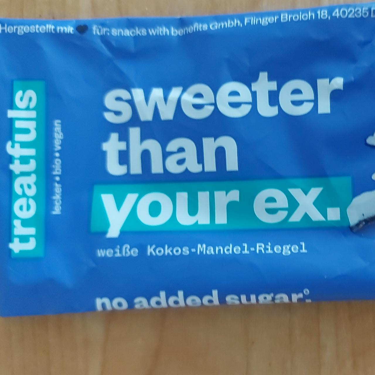 Fotografie - Sweeter than your ex. Kokos-Mandel-Riegel treatfuls