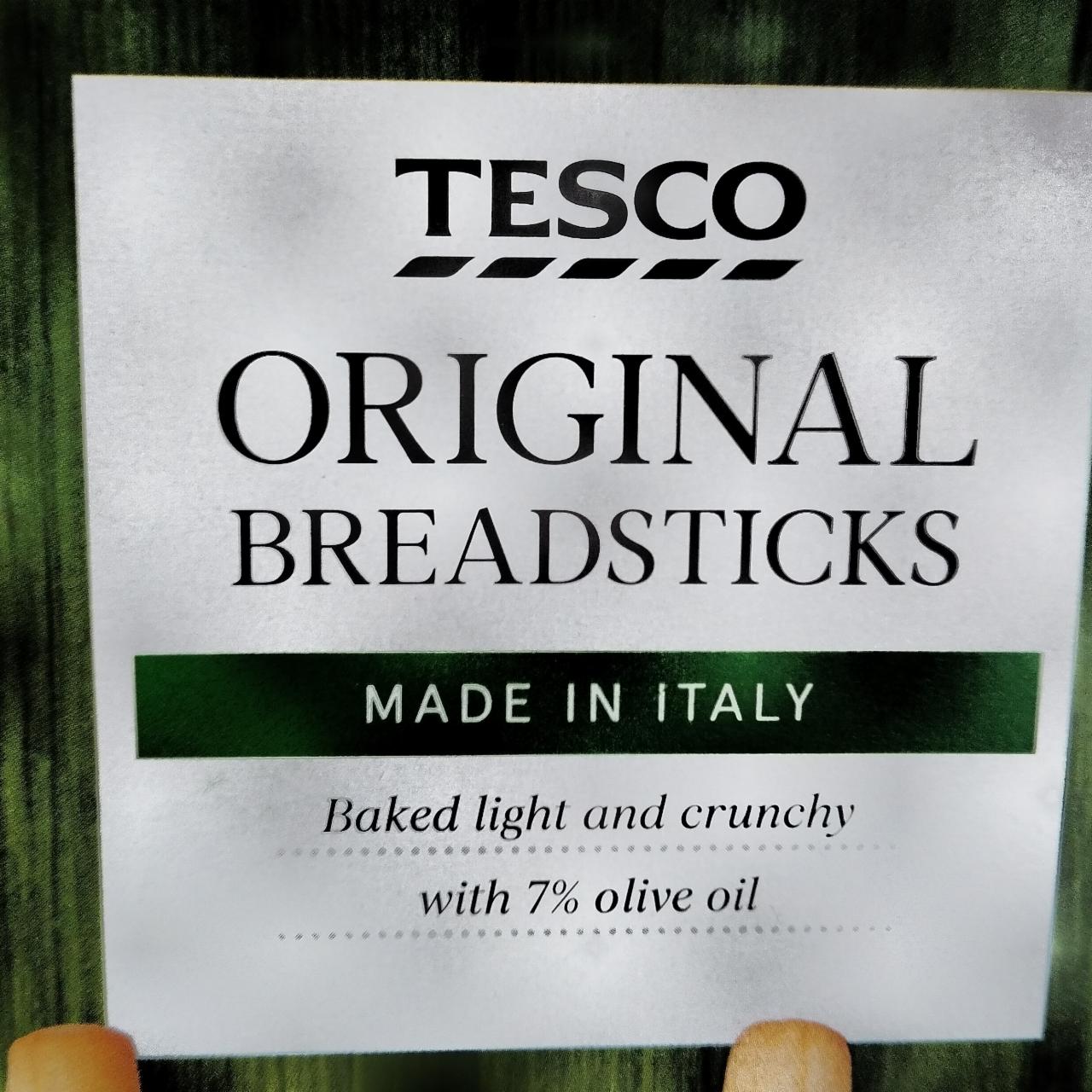 Fotografie - Original Breadsticks Tesco