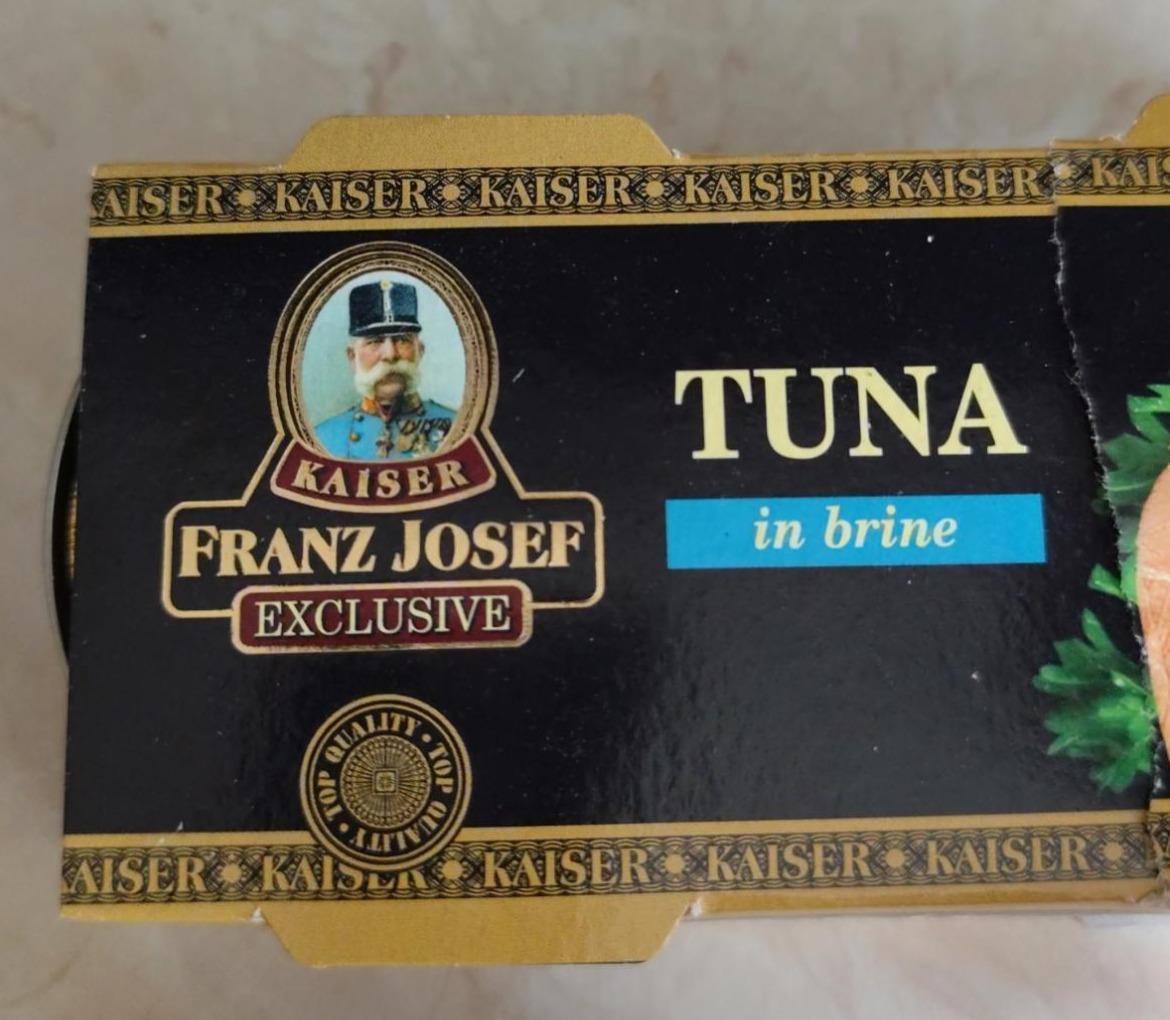Fotografie - Tuna in brine Kaiser Franz Josef Exclusive