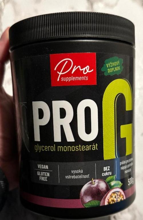 Fotografie - PRO G glycerol monostearát Pro Supplements